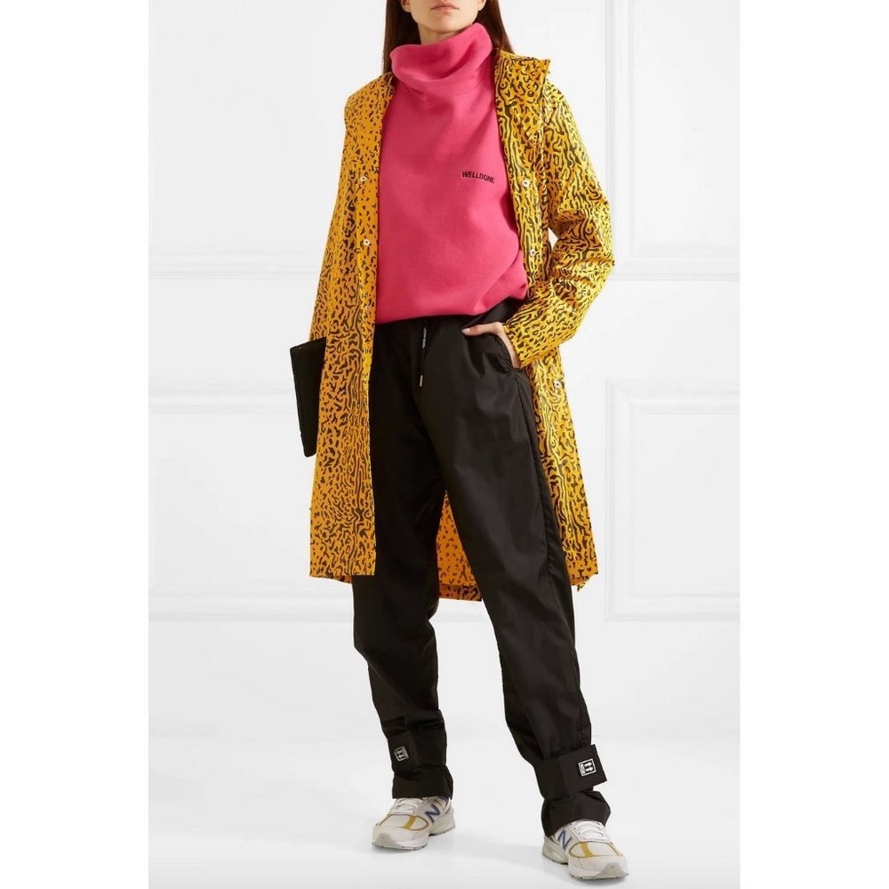 Rains Yellow Leopard Raincoat